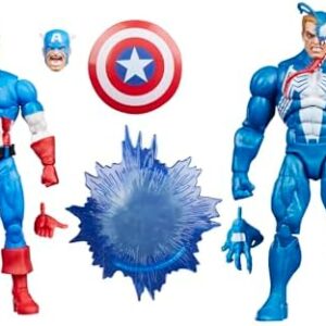 Marvel Legends Series America vs Venom Retro Video Game Toys