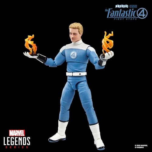 Marvel Legends Series Johnny Storm Figure Toy - Image 6
