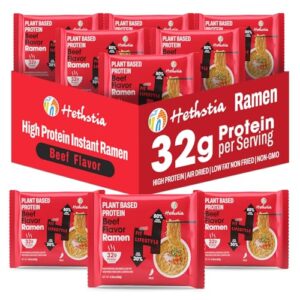 Protein Ramen Spicy Beef Flavor 6-Pack Instant Noodle Soup