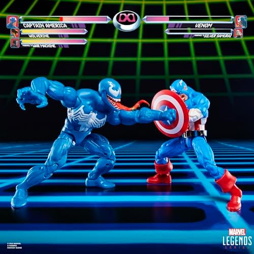 Marvel Legends Series America vs Venom Retro Video Game Toys - Image 8